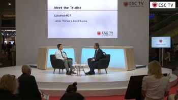 Watch ESC TV - Meet the Trialist - EchoNet-RCT